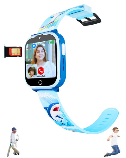 SPIKY Cyclops 4G Kids Smartwatch, GPS, Video Call, Dewatering