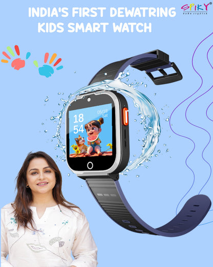 SPIKY Cyclops 4G Kids Smartwatch, GPS, Video Call, Dewatering
