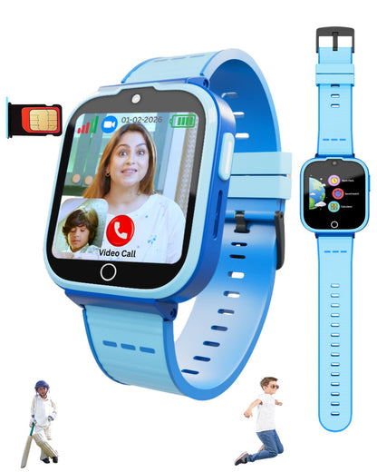 SPIKY Cyclops 4G Kids Smartwatch, GPS, Video Call, Dewatering