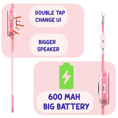 SPIKY Gnome Kids Smartwatch | with HD 4G Video & Voice Calling | IP67 Waterproof, GPS - LBS Tracking - WiFi, Geo Fencing, SOS Button | Best Smartwatch for Kids Boys & Girls