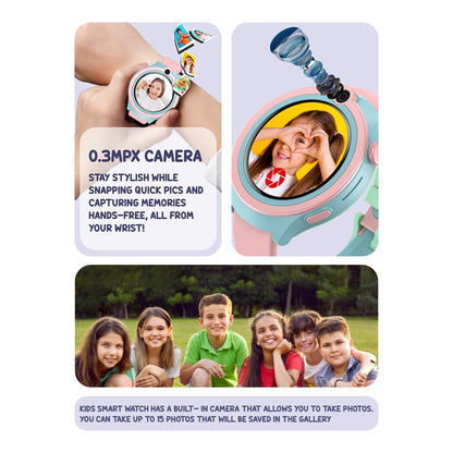 SPIKY Cacus 4G GPS Kids Smartwatch Video Call SOS IP67