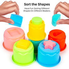 Ratna's Stacking Fun Beaker with Shape Sorting Educational & Learning Toy for Kids & Toddlers