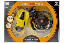 King 1:24 Scale Full Function RC Super Car with Steering Wheel Remote Control