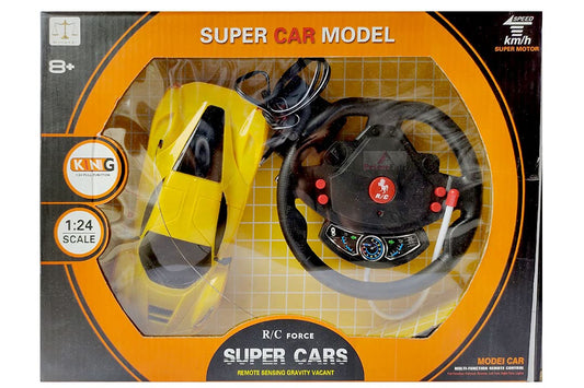 PRIMEFAIR Racing Remote Control Car Toys for Boys High Speed Motor Full RC Control Forward, Backward, Left & Right (Multicolor)