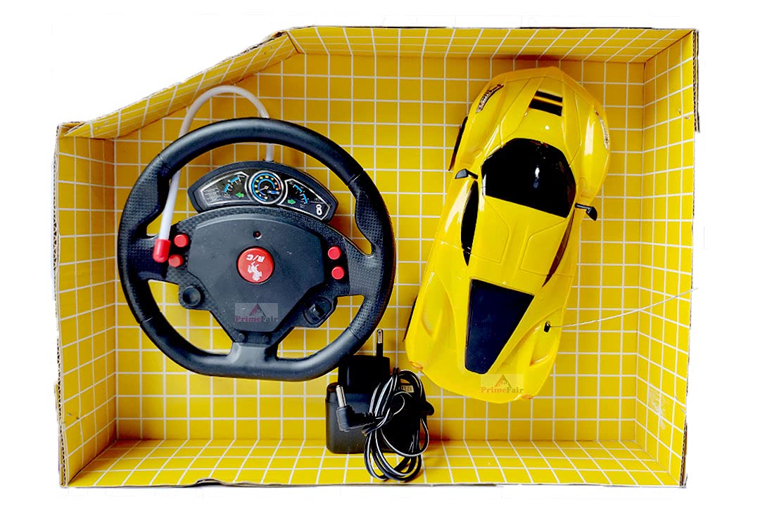 PRIMEFAIR Racing Remote Control Car Toys for Boys High Speed Motor Full RC Control Forward, Backward, Left & Right (Multicolor)
