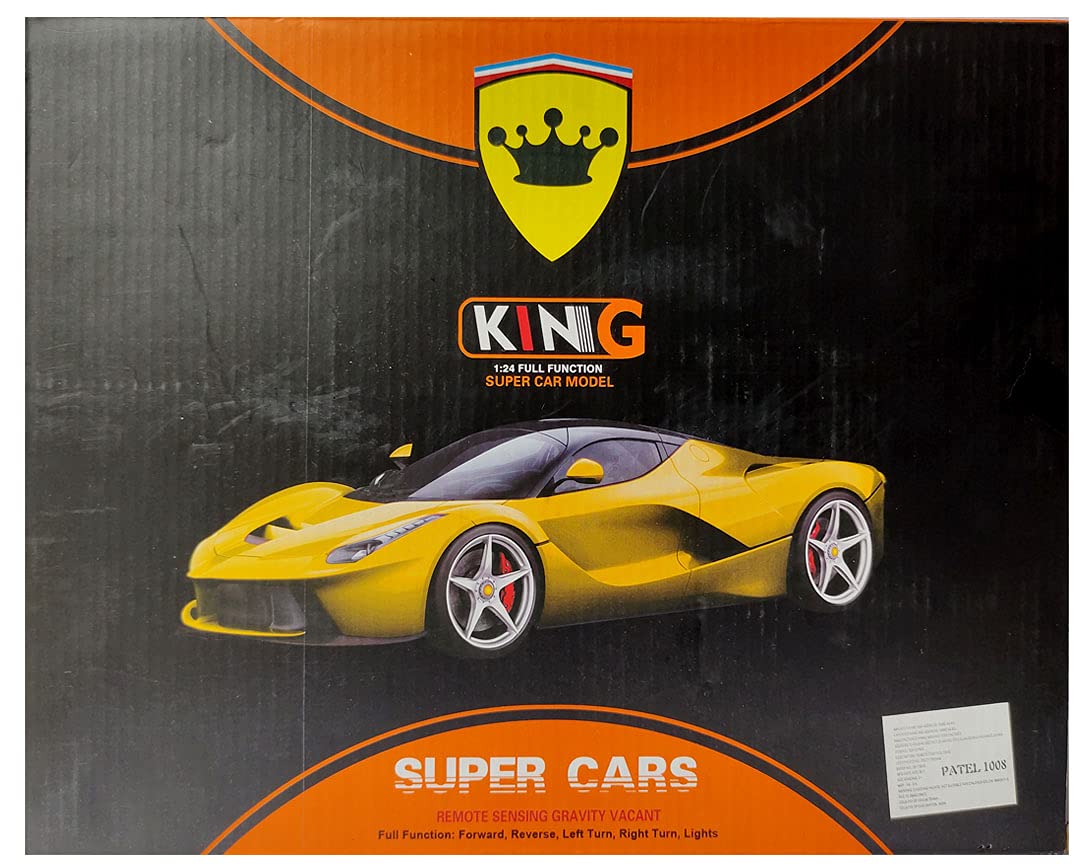 PRIMEFAIR Racing Remote Control Car Toys for Boys High Speed Motor Full RC Control Forward, Backward, Left & Right (Multicolor)