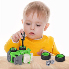 DIY Sanitation Truck Set - Pack of 2 with Screwdriver