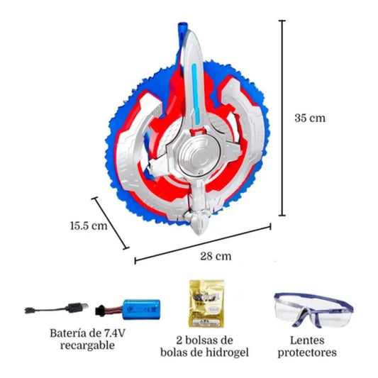 Optimus Prime Shield Launches Hydrogel Balls