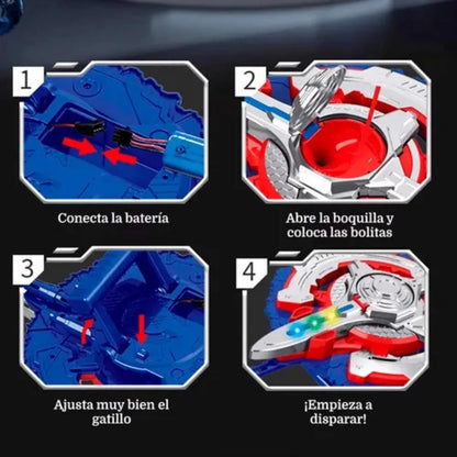 Optimus Prime Shield Launches Hydrogel Balls