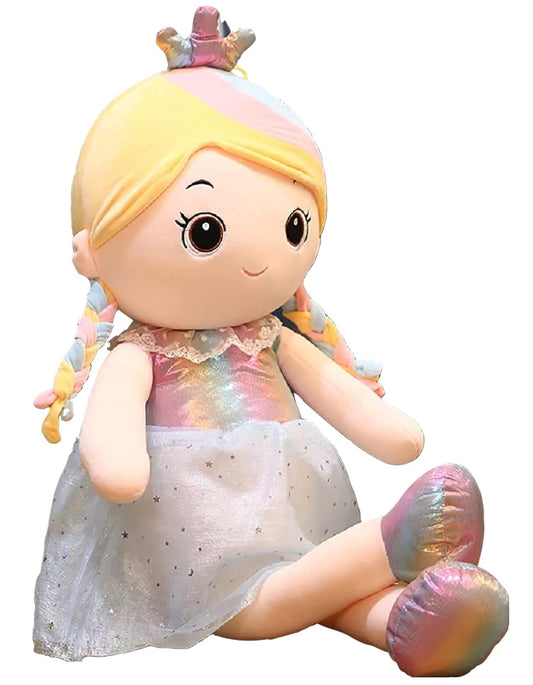 Tickles Cute Princess Queen Soft Stuffed Dolls for Kids Room