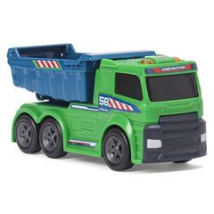 Dickie Garbage Truck Car Toy for Kids Dump Construction Vehicle Playset Realistic Design with Sound & Lights Interactive Role Play Toys Enhances Motor Skills for 3 4 5 6+
