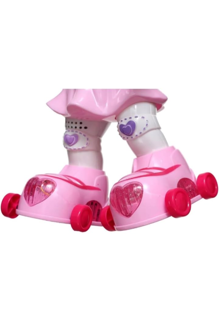 Skating Girl Doll with Light and Sound