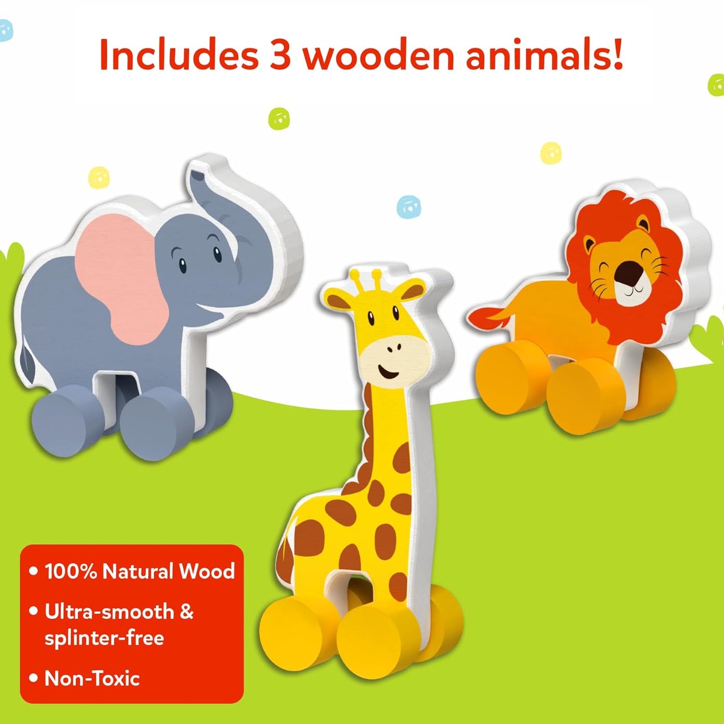 Skillmatics Animals on Wheels