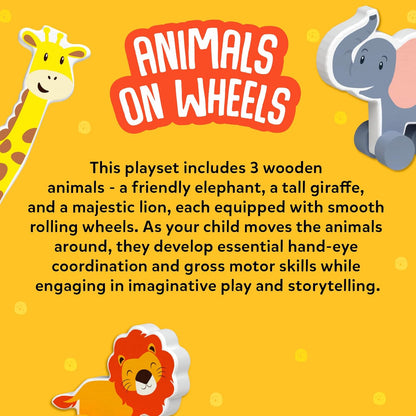 Skillmatics Animals on Wheels