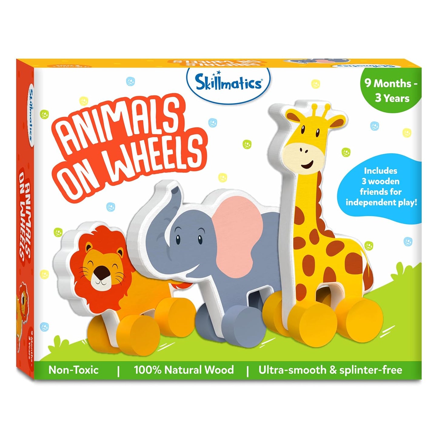 Skillmatics Animals on Wheels
