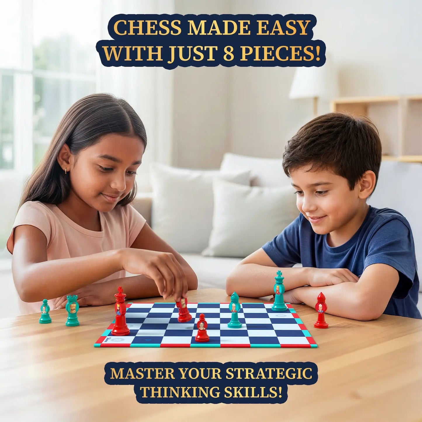 Skillmatics Classics Chess Kickoff Board Game