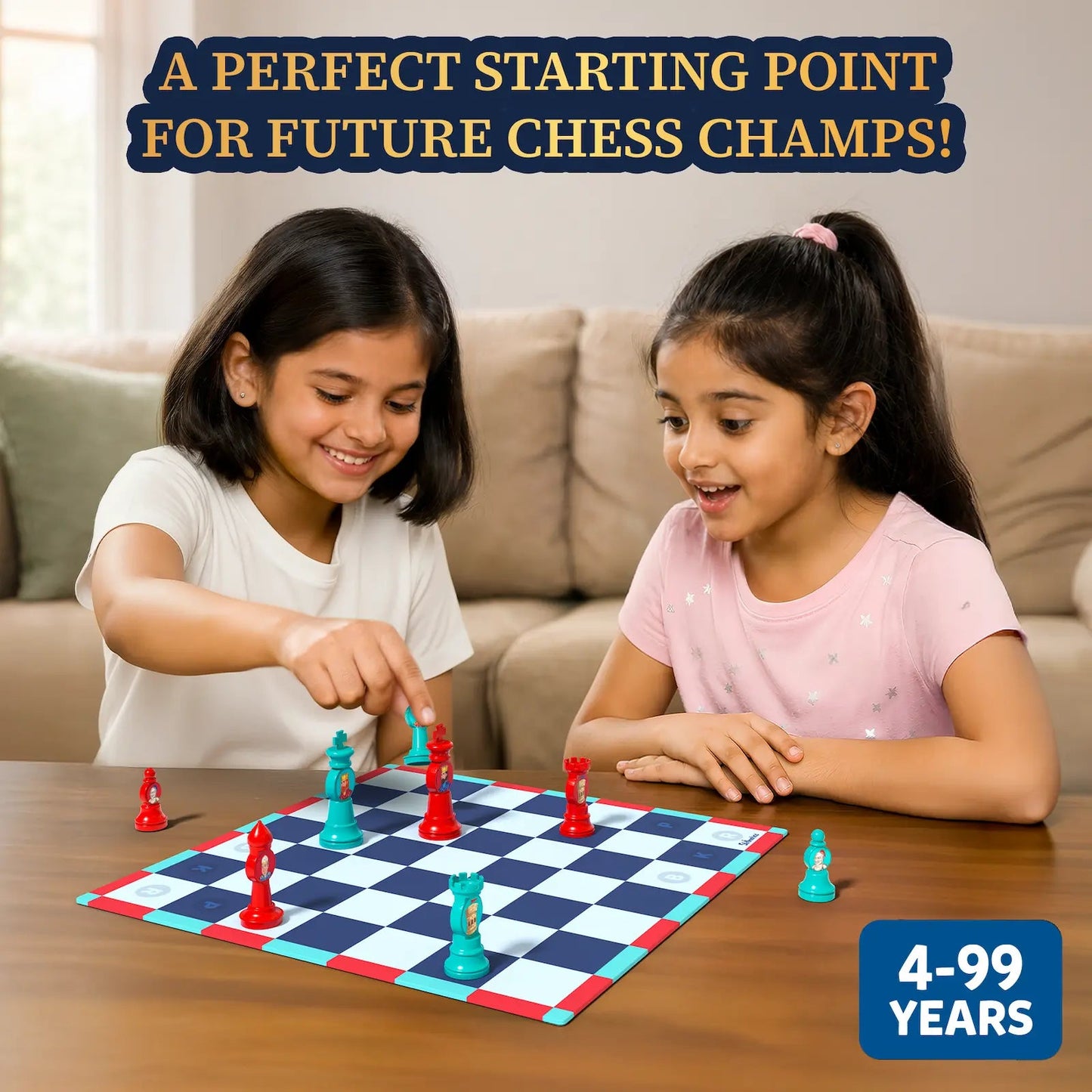 Skillmatics Classics Chess Kickoff Board Game