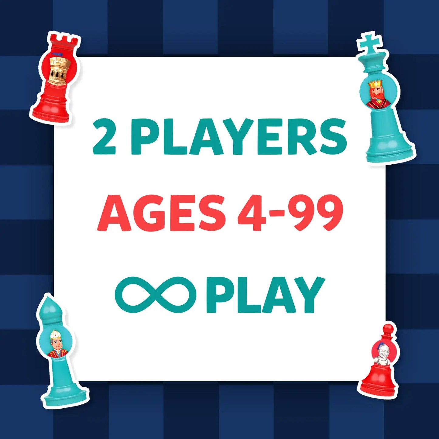 Skillmatics Classics Chess Kickoff Board Game