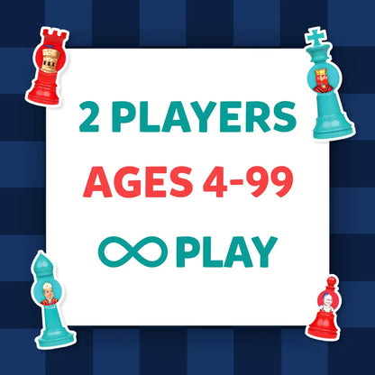 Skillmatics Classics Chess Kickoff Board Game