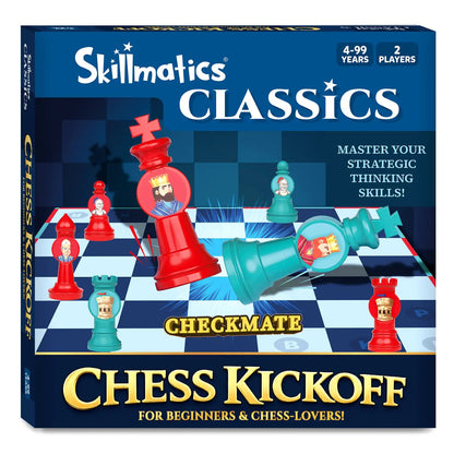 Skillmatics Classics Chess Kickoff Board Game