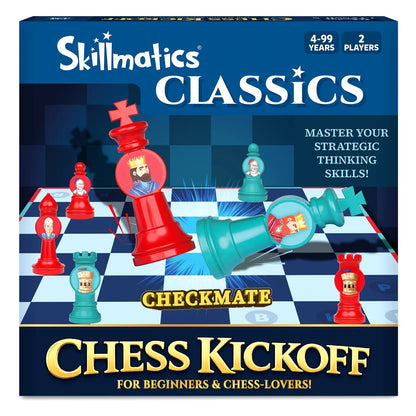 Skillmatics Classics Chess Kickoff Board Game