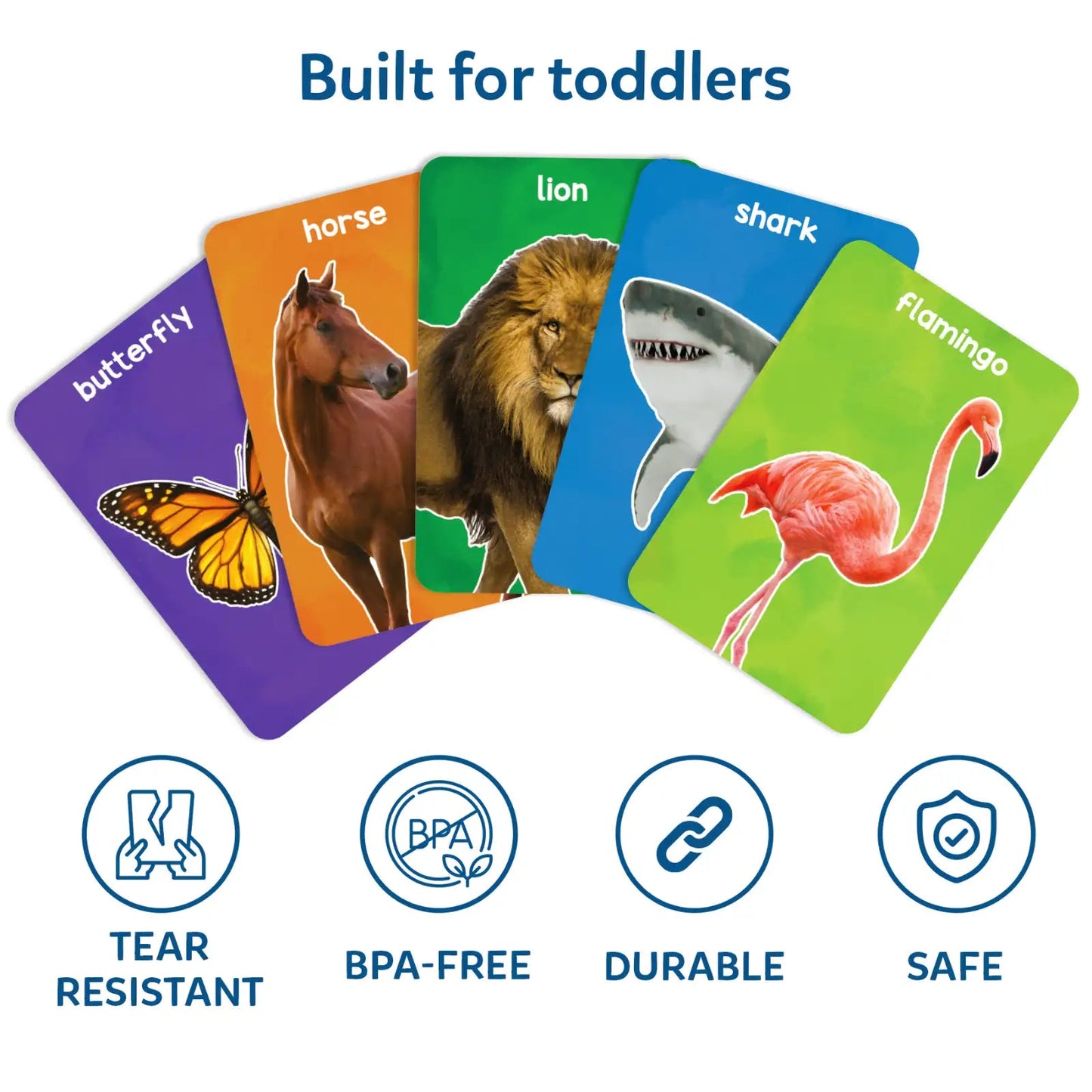 Skillmatics First 100 Animals Flash Card