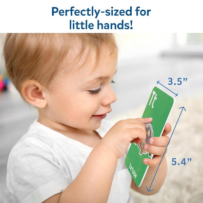 Skillmatics Flash Cards - First 100 Animals & Letters & First 100 Words