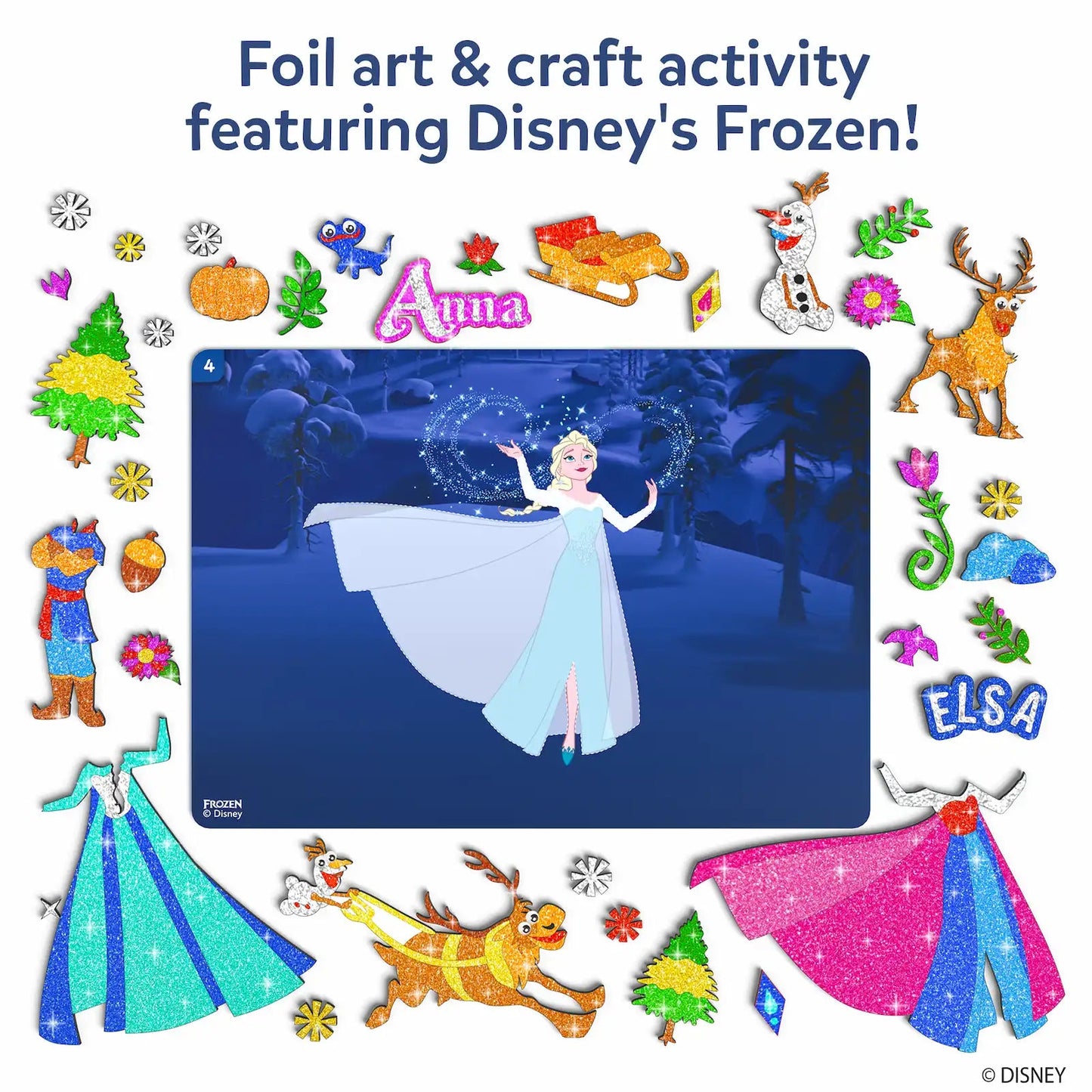 Skillmatics Foil Fun Magical Art Disney Frozen