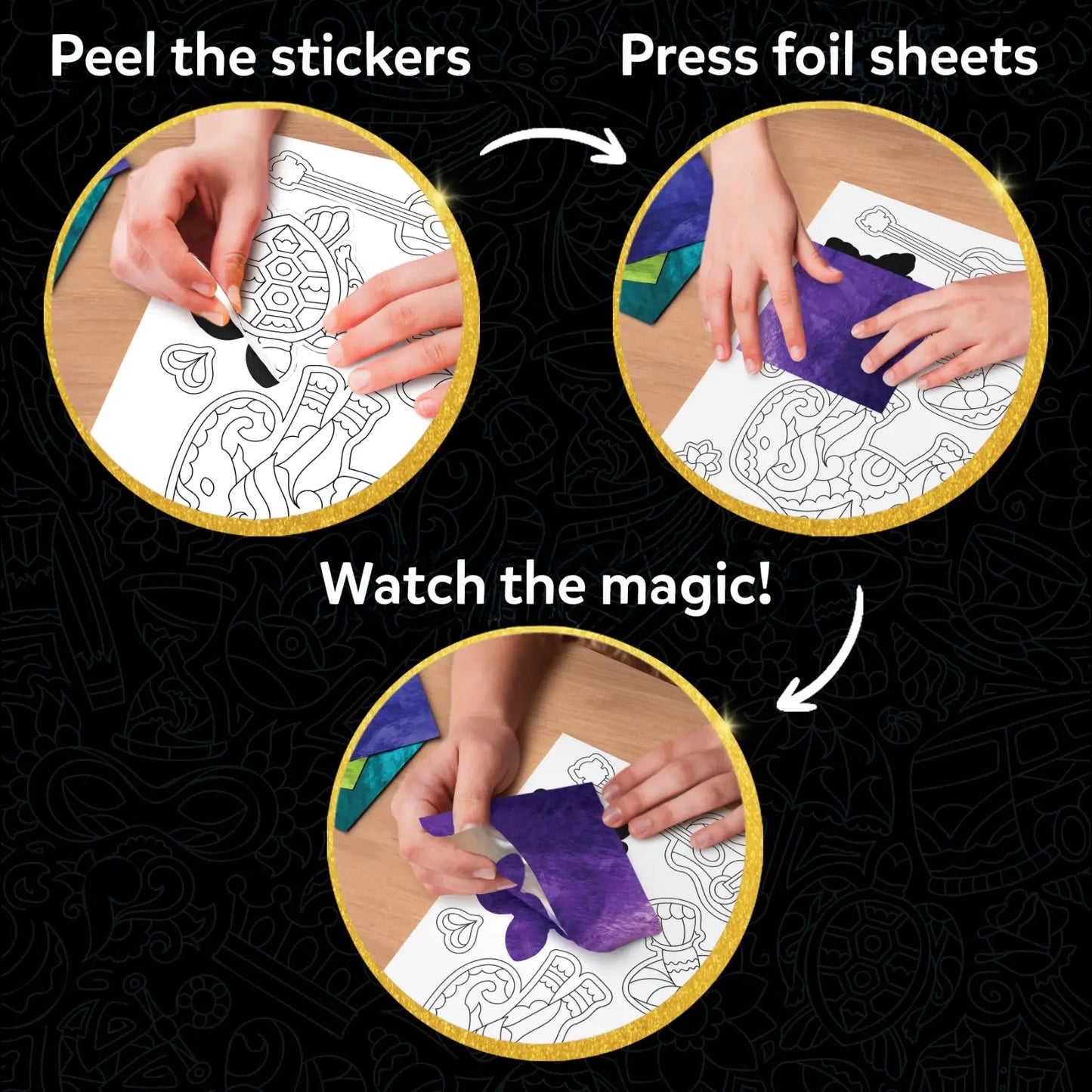 Skillmatics Foil Fun Pretty Patterns