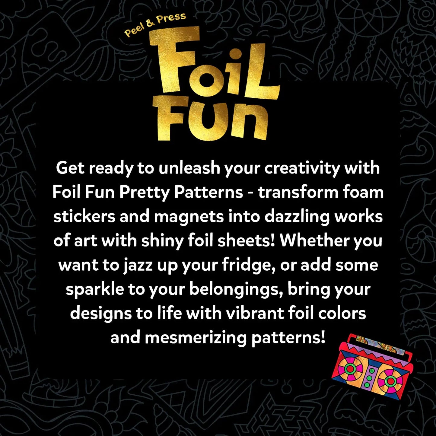 Skillmatics Foil Fun Pretty Patterns