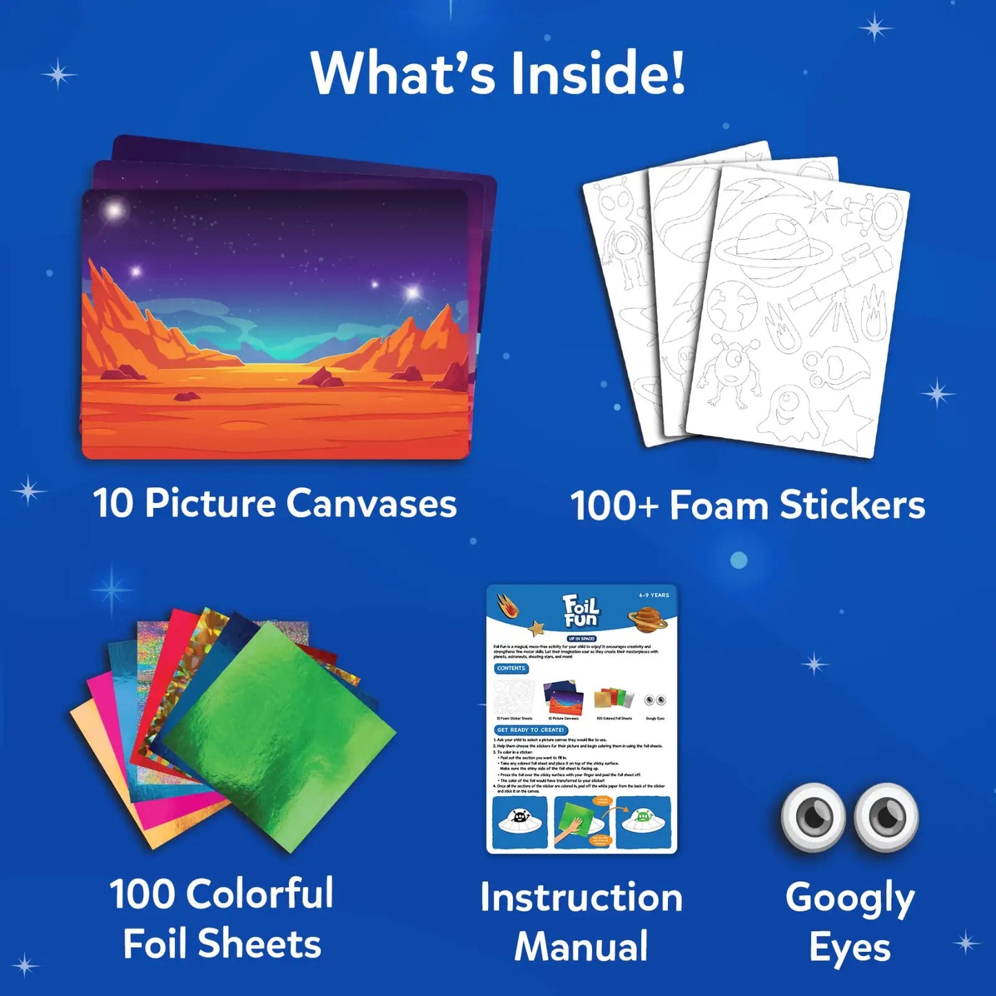 Skillmatics Foil Fun Up in Space