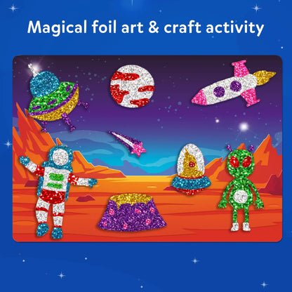 Skillmatics Foil Fun Up in Space