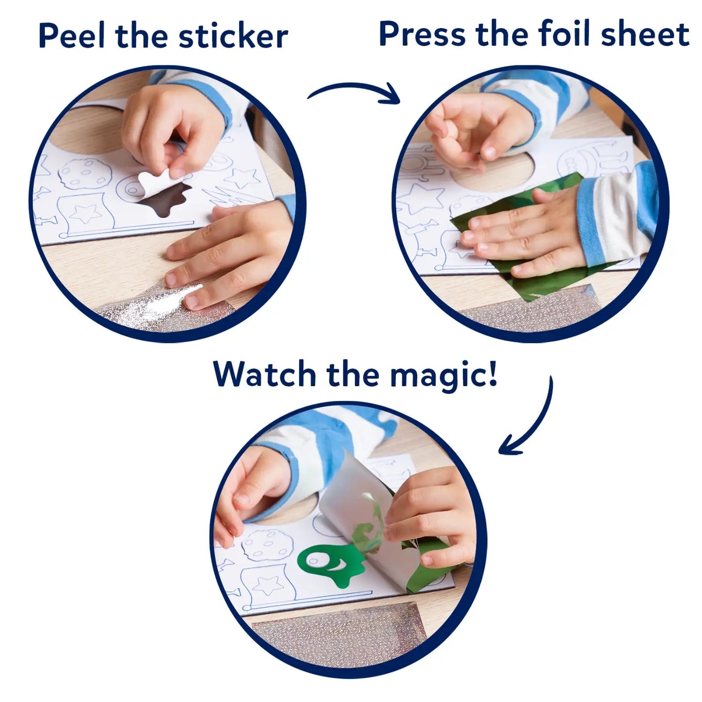 Skillmatics Foil Fun Up in Space