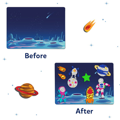 Skillmatics Foil Fun Up in Space