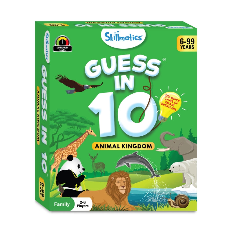 Skillmatics Guess In 10 Animal Kingdom