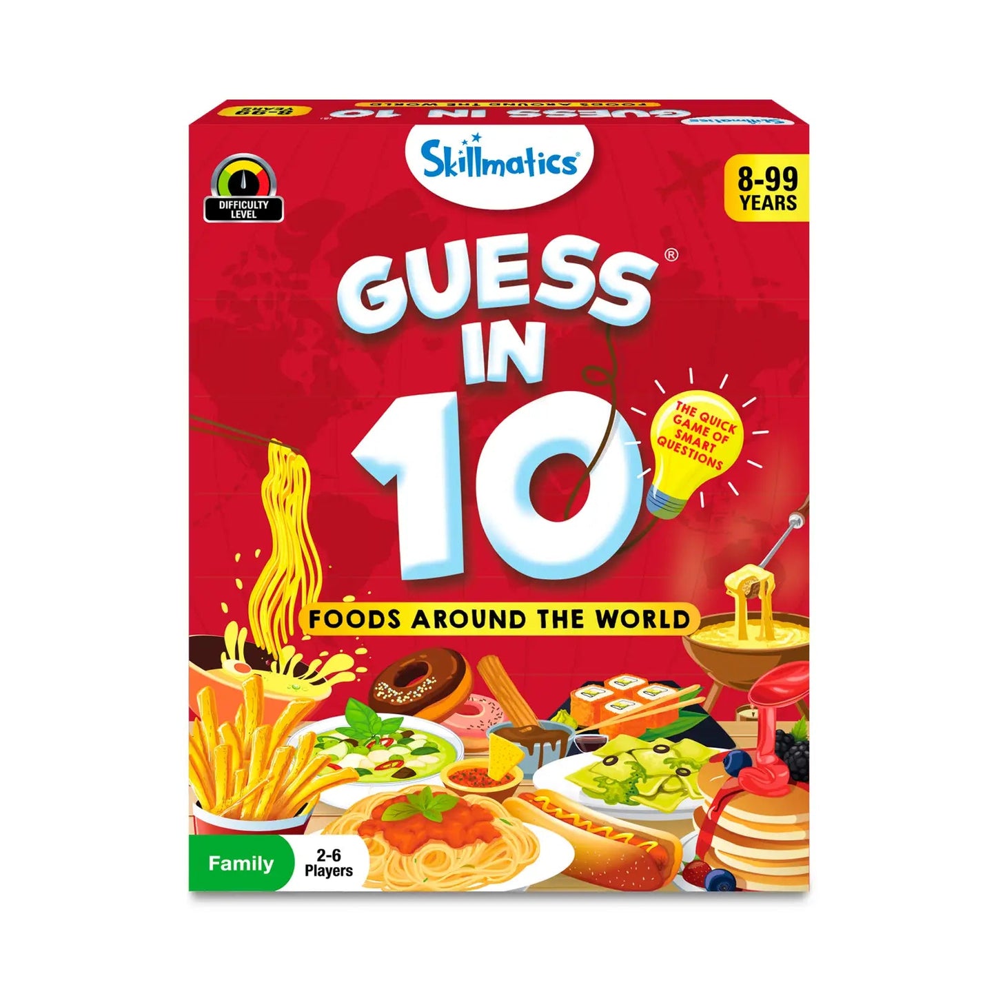 Skillmatics Guess In 10 Foods Around The World