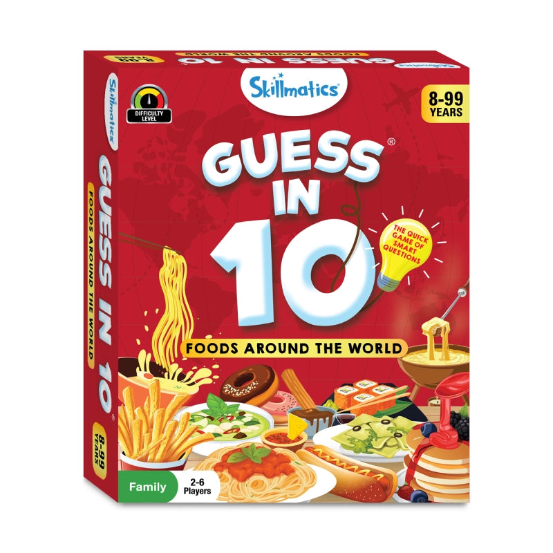 Skillmatics Guess In 10 Foods Around The World