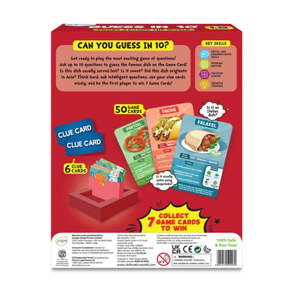 Skillmatics Guess In 10 Foods Around The World