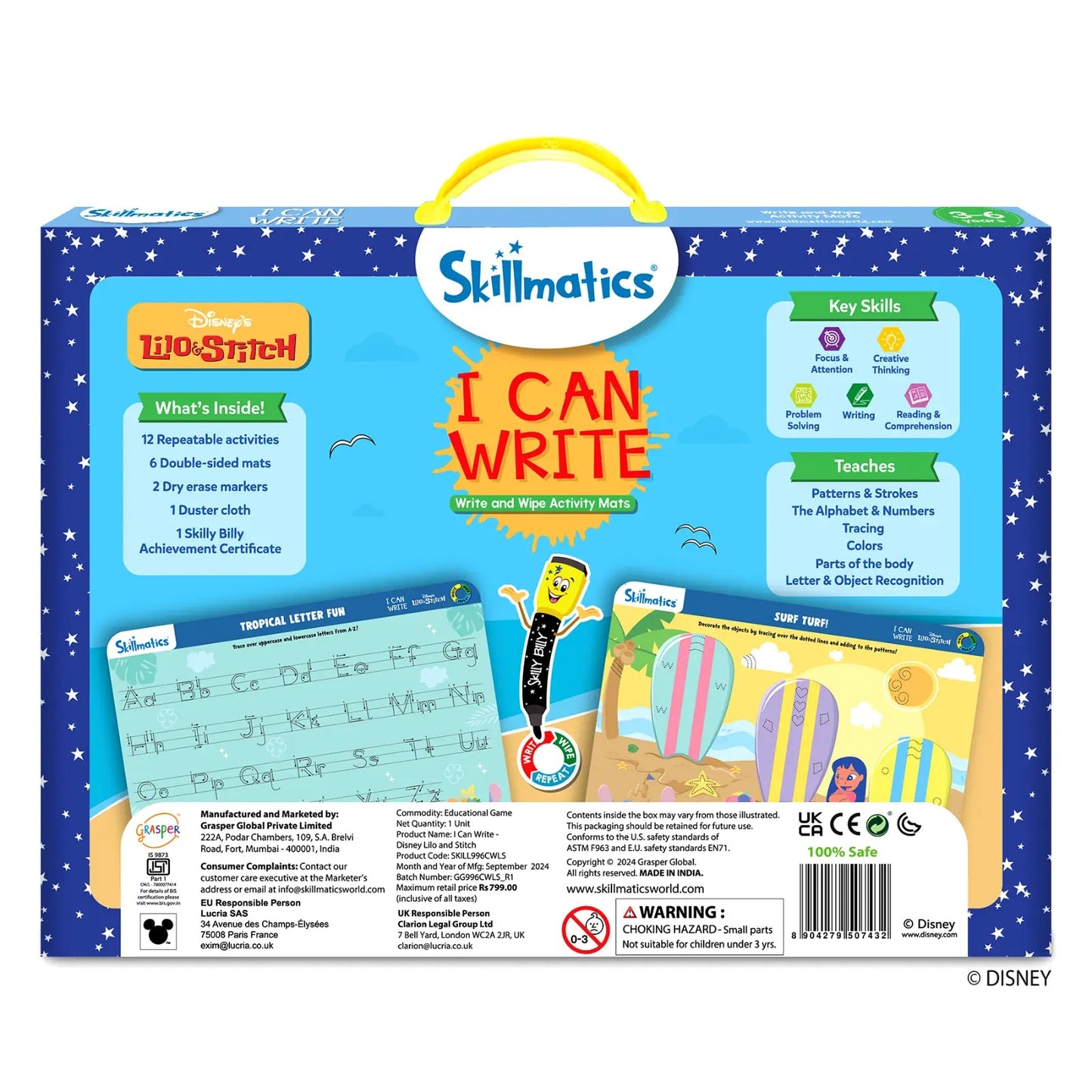 Skillmatics I Can Write Disney Lilo & Stitch