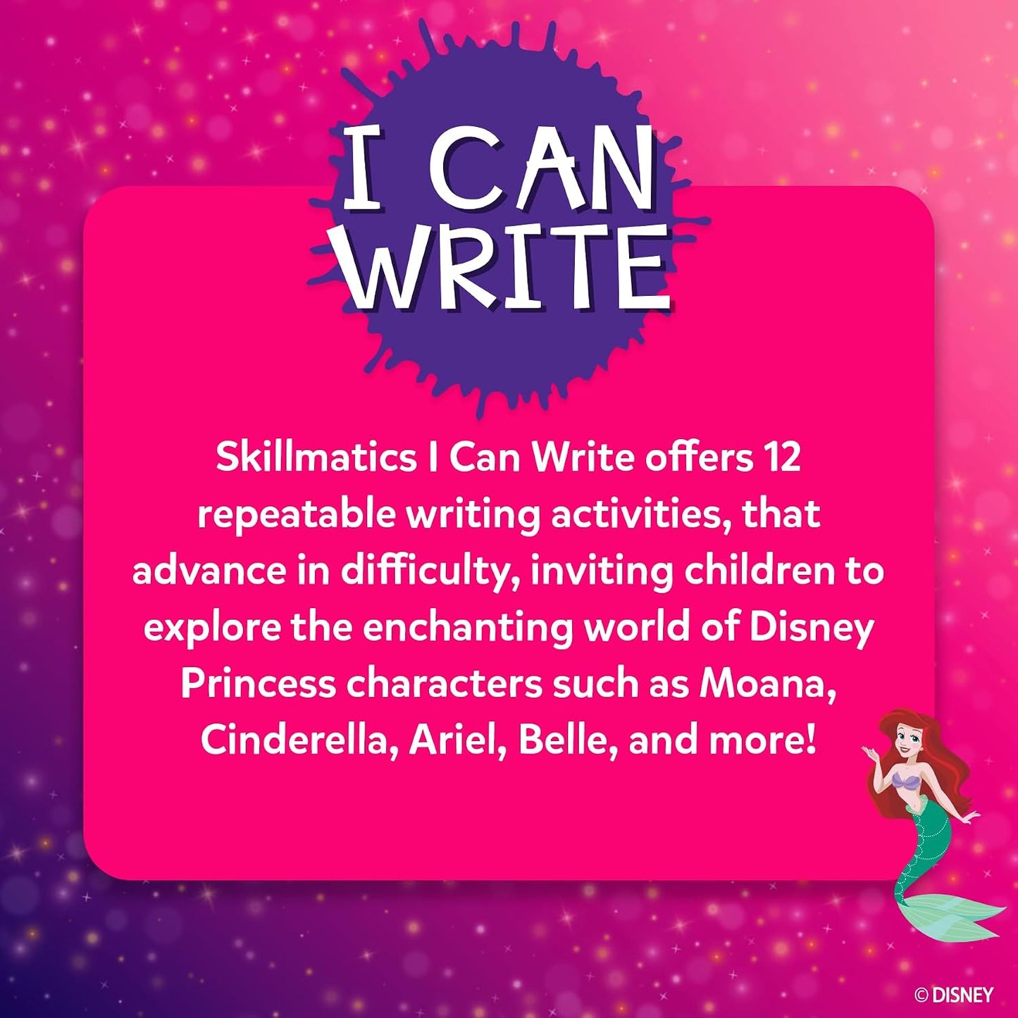 Skillmatics I Can Write Disney Princess