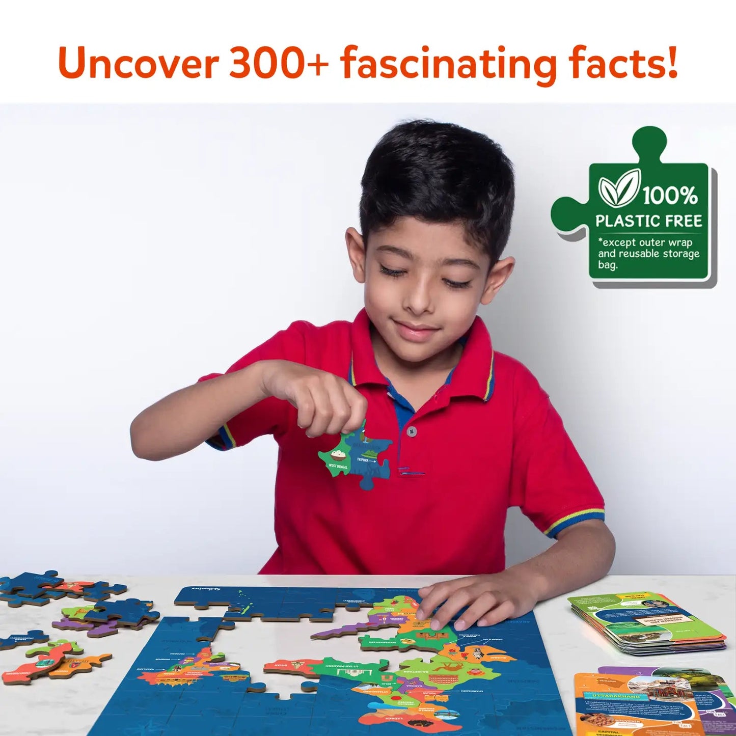 Skillmatics India Map Puzzle 70pcs