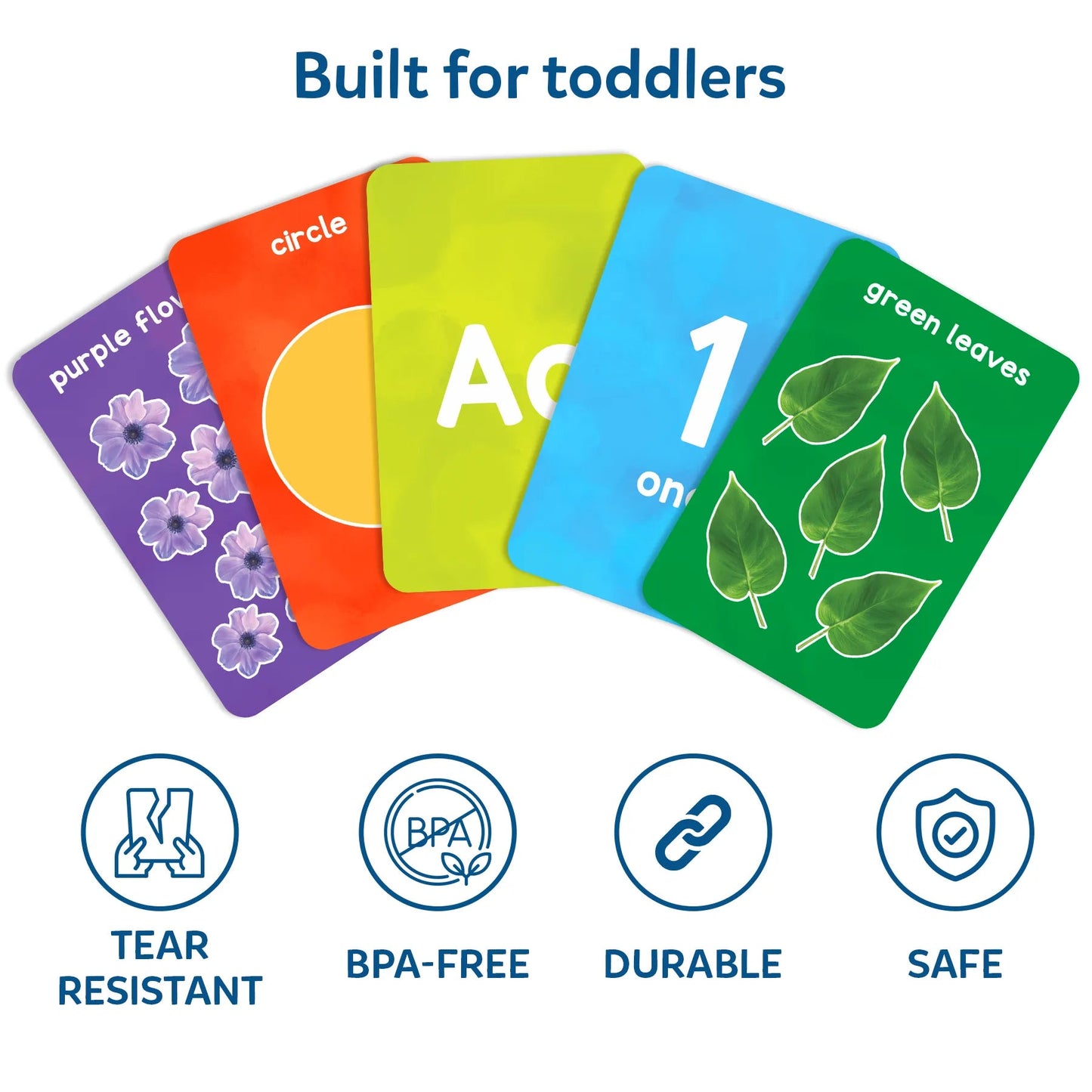 Skillmatics Letters,Numbers ,Shapes & Colors Flash Cards