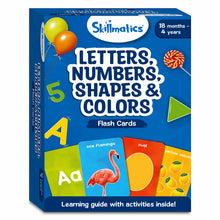 Skillmatics Letters,Numbers ,Shapes & Colors Flash Cards
