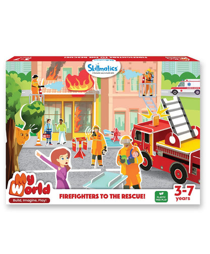 Skillmatics My World -Firefighters To The Rescue, Building Playset