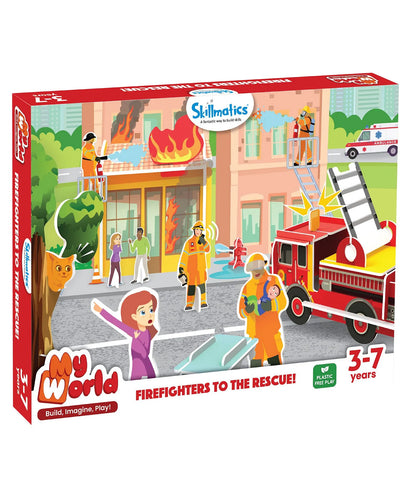 Skillmatics My World -Firefighters To The Rescue, Building Playset