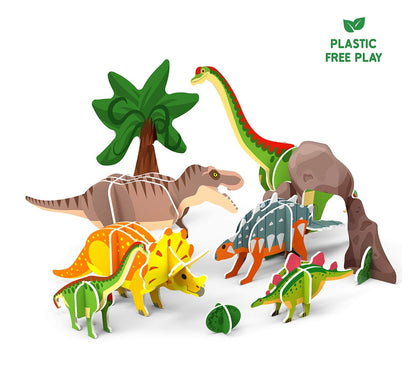 Skillmatics My World Land Of Dinosaurs Building Playset