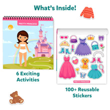 Skillmatics Peelies Dress Up Mess-Free Reusable Sticker Activity Book