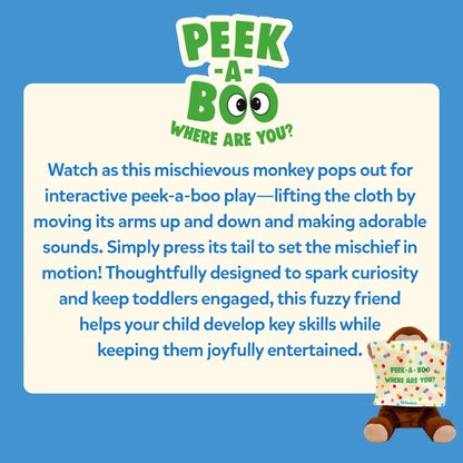 Skillmatics Pick A Boo Monkey