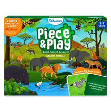 Skillmatics Piece & Play Amazing Animals Giant Floor Puzzle & Game