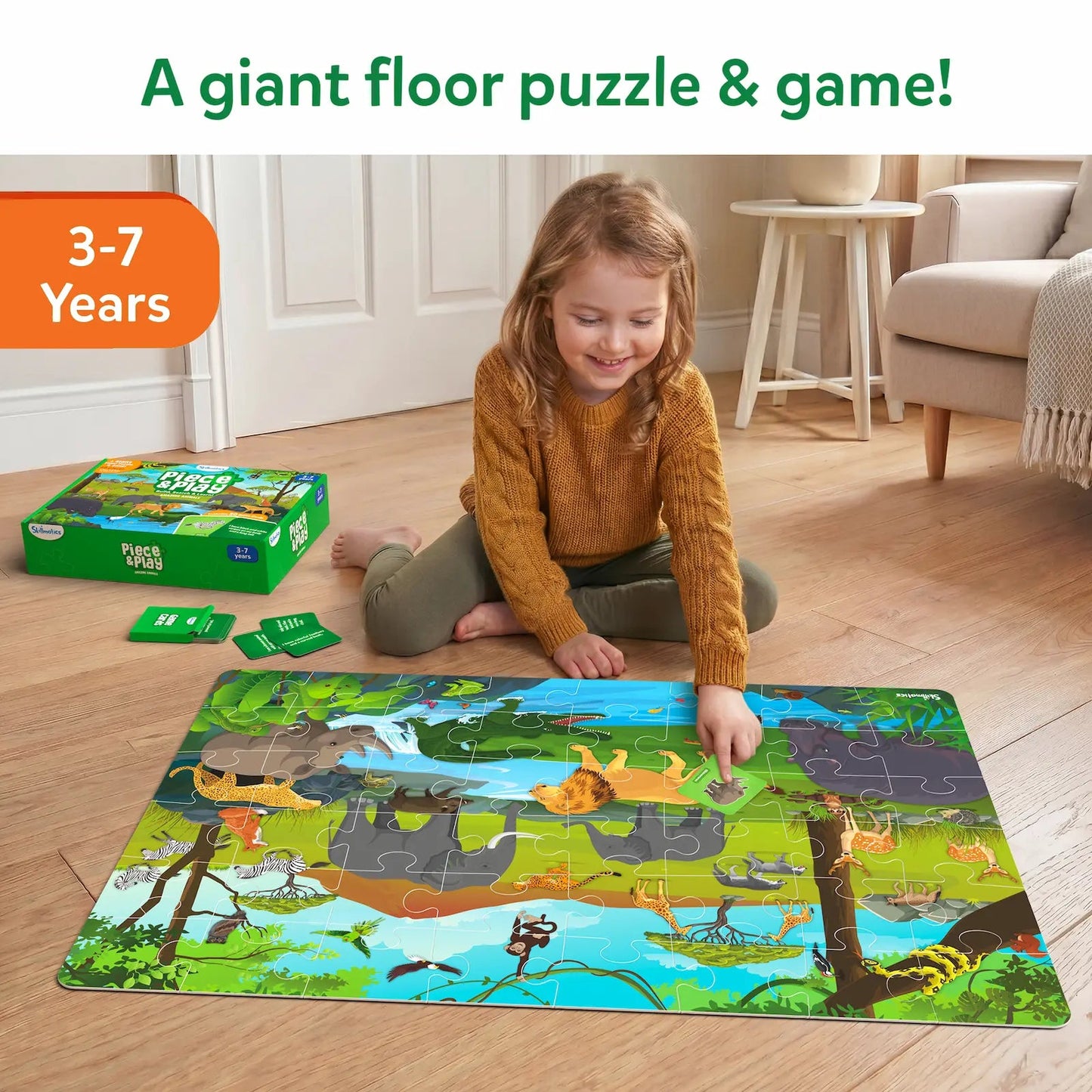 Skillmatics Piece & Play Amazing Animals